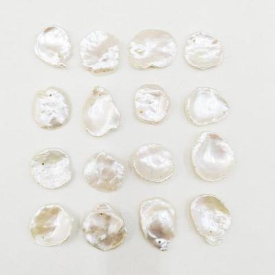 China High Quality Polished DIY Baroque Style Natural White Irregular Keshi Cultured Pearl Freshwater Pearls 779101 for sale