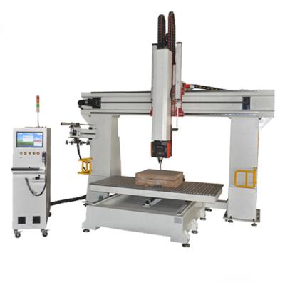 China Wood Furniture CNC Router Milling Machine Price 5 Axis 1300*2500*900mm for sale