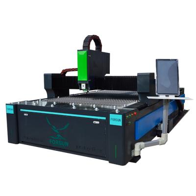 China SERVOMOTOR Head Laser Cutting Machines Cutting Stainless Steel And Carbon Steel Metal Cutter 1000W 1500w for sale