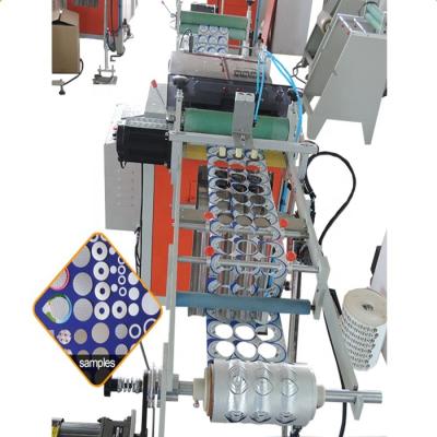 China Beverage Foil Heat Induction Seal Caps Cap Sealing Die Cutting Machine for sale