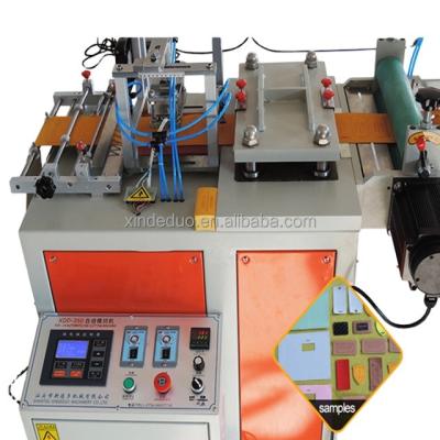 China Fully Automatic Leather LOGO Hot Stamping Die Cutting Machine for sale