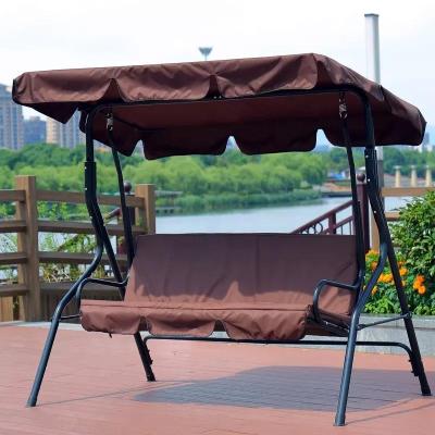 China Waterproof Outdoor 2 Seat Patio Garden SIP Chair With Canopy for sale