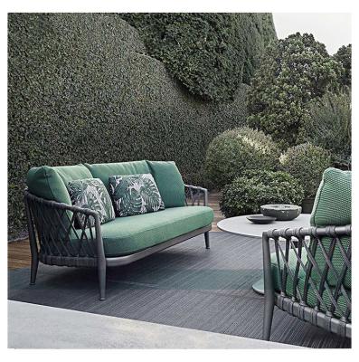 China Rattan Garden Sofa Set Modern Design Furniture Luxury Patio Eco-freindly Manufacturer Outdoor Furniture for sale