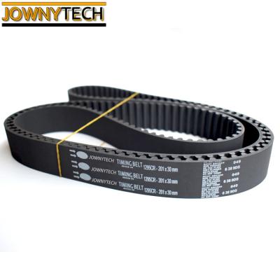 China Japanese 3MZ-FE car engine timing belt for TOYOTA CAMRY 13568-29025 timing belt 211MY32 rubber drive belt for SIENNA for sale