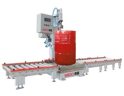 China New Type 200L Semi-automatic Filling Machine Lubricants Weighing Beverage Equipment for sale