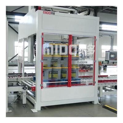 China Beverage Good High Precision Servo Palletizer Stacking Crane Stacking Palletizer Machine for sale