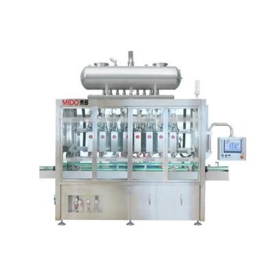 China High Precision Beverage Weighing Professional Lube Oil Filling Machine Filling Line for sale