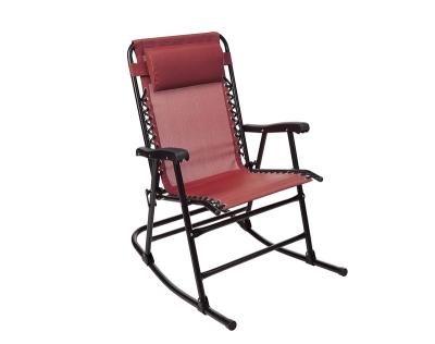 China Modern Outdoor Garden Patio Chair Weightless Chair Relax Rocking Chair With Safety for sale