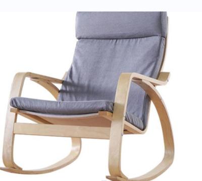 China Modern Comfortable Relax Rocking Chair Lounge Chair Relax Chair Cushion For Indoor for sale