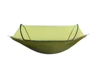 China Modern Portable Automatic Nylon Cloth Parachute Outdoor Travel Hammock With Mosquito Net for sale