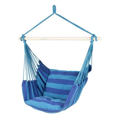 China Modern Portable Hanging Cotton Hammock Rope Swing Chair for sale