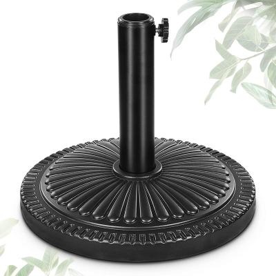 China Modern Round Patio Umbrella Base Umbrella Stand Sun Flower Pattern for sale