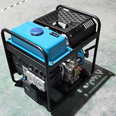 China Ewell Open Frame Generator Battery Charger Plant Generator Diesel 5kw EW7000E-II for sale