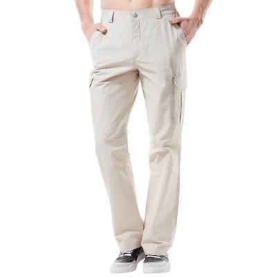 China QUICK DRY Mens Quality Joggers Nylon Cargo Pants With Big Pockets for sale