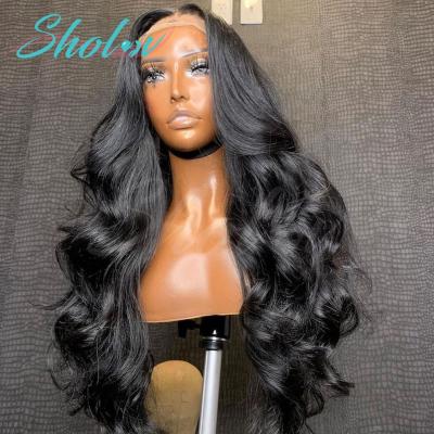 China Body Wave 10A Virgin Brazilian Raw Pre Plucked Cuticle Aligned Hair Lace Front Wig 100% Brazilian Human Hair Full Lace Wig With Baby Hair for sale