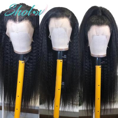 China Curly Straight Mink Hair Lace Closure Wig Cuticle Aligned Indian Raw Straight Curly 4*4 Virgin Hair Wig Yaki Style Virgin Hair Lace Closure Wig for sale