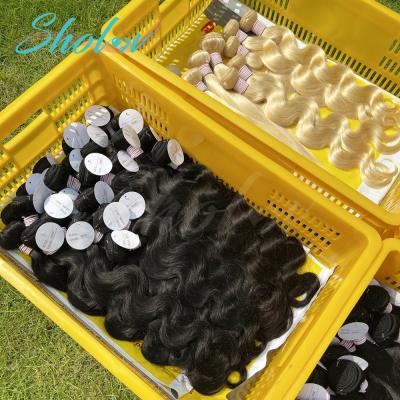 China Wholesale Supplier Buying Body Wave Hair Products In Bulk Unprocessed Virgin Hair Volume And Raw Weaves Brazilian Hair , Bulk Hair Extension for sale