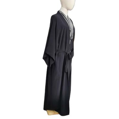 China Autumn Sleepwear Silk Long Kimono Hot Spring Robe Pajamas For Ladies for sale