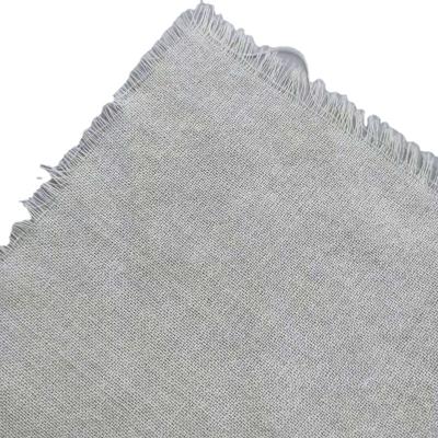 China Wool Blend Organic Cashmere Fabric Simple Fabric For Scarves Shawls for sale