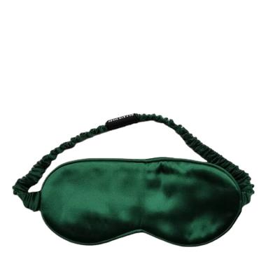 China Wholesale Simple Various Colors Nourishing With Elastic Rope Silk Satin Sleeping Eye Mask for sale