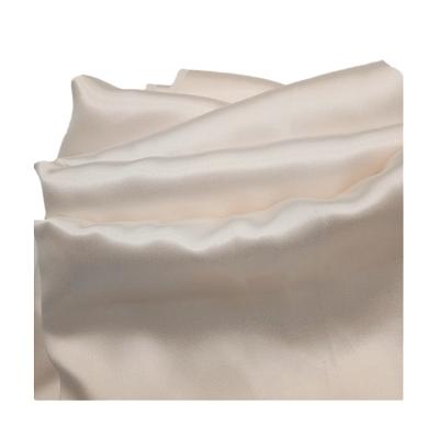 China Duchess organic silk satin, 40mm silk satin for wedding dresses for sale