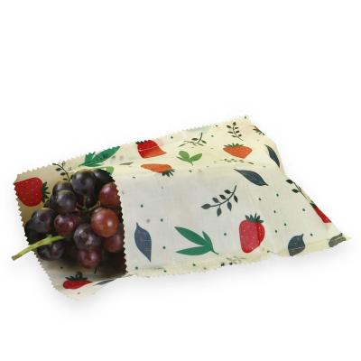 China Sustainable REACH LFGB grade custom size pattern eco wrap reusable food storage bags for sale