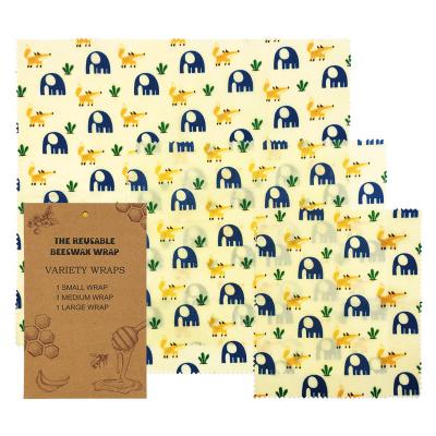 China Eco Friendly Reusable Food Storage Wax Sandwich Wax Wrap Premium Eco Friendly Wrap for sale