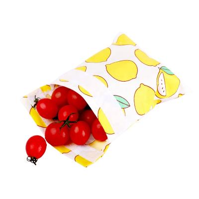 China Reusable Reusable Cotton Made Leisure Cookie Food Snacks Compound Bag for sale