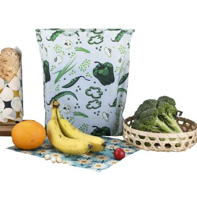 China Reusable Food Wrap Kraft Paper Food Packaging Food Storage Bags for sale