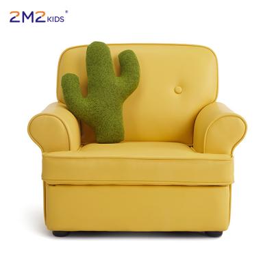 China 2M2KIDS Contemporary Wholesale Baby Sofa Chair High Quality PU Baby Couch Child Couch With Eco-friendly Material for sale