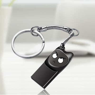 China Business Gifts Metal Multi-expression Totoro Dual-Use Vehicle USB Drive USB Drive Customized Patent U Stick Wholesale Wholesale for sale