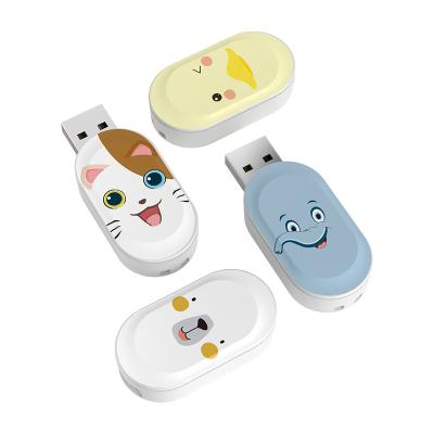 China USB 2.0 USB 2.0 Flash Drive Personality USB 2.0 Memory Storage Pivot Cartoon Animals 3.0 Wholesale Flash Stick 1GB 2GB 4GB 8GB 16GB 32GB 64GB 128GB USB for sale