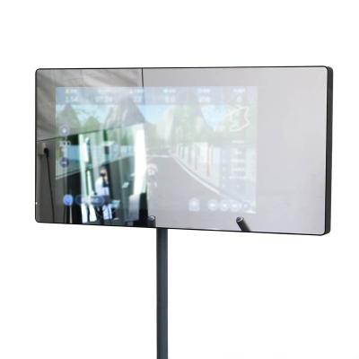 China Smart Touch Sensor Tystart Workout Mirror Exercise Fitness Magic Mirror Digital Signage and Displays Advertising Player Screen Kiosk for sale