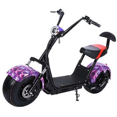 China Citycoco Joyhand fat tire kits lithium battery 20Ah 1500w/2000W unisex electric scooter fat tire bike best gift for boys for sale