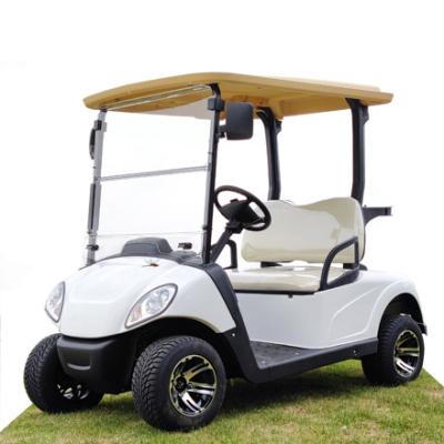 China Hot Selling JoyHand 2 Passenger Mini Electric Golf Cart With Lightweight Lithium Club Golf Car 12x7 Alumimum Wheel & 215/35-12 4 PAIRS for sale