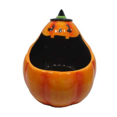 China Halloween viable most popular ceramic spice storage bottle cookie jars for wholesale for sale