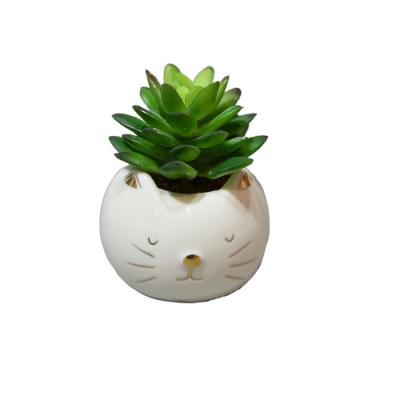 China Modern Animals Succulents Antique Ceramic Flower Pots For Decorative Ceramic Flower Pots for sale