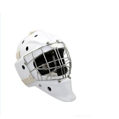 China Full Covered Classic Ice Hockey Goalie Helmet Strong And Durable Design Quality With Steel Cage for sale