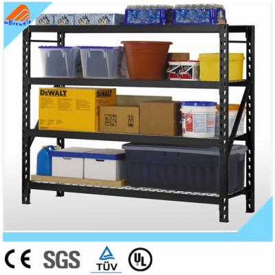 China Corrosion protection color box whalen industrial rack, boltless structure racks, outdoor steel shelving for sale