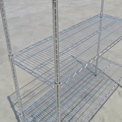 China Corrosion protection wire shelving, restaurant kitchen stainless steel shelves, cabinet wire shelving for sale