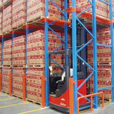 China Corrosion Protection Widely Used In Steel Cold Storage Room Storage Drive In Pallet Rack for sale