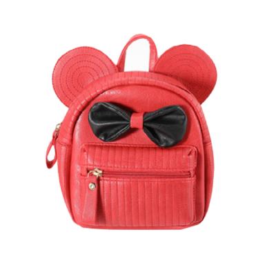 China Professional Manufacturer Mini Cute Small Children School Bookbag Waterproof PU Leather Lovely Boys Girls Preschool Backpack for Kids for sale