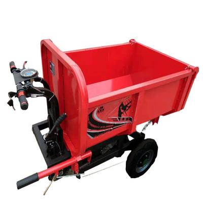 China Mini ash hoppers truck supplier dump cart large volume use in farms carry or constructionsite concrete handlings for sale