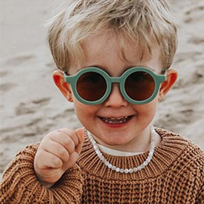 China Popular Trendy Type Round Sunglasses SKYWAY New Fashion Sunglasses Boy And Girl Kids Sun Glass Frame UV400 Children's Sunglasses for sale