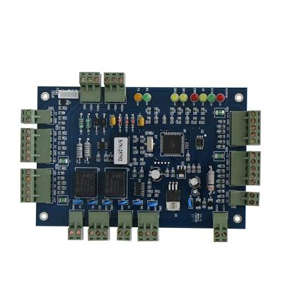 China RS485 wiegand two doors rfid access control board 160mm *106mm for sale