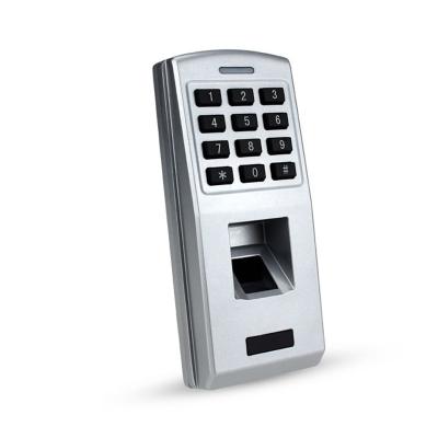 China Weatherproof / Weatherproof Biometric Standalone Door Access Control Outdoor Keypad Entry System PIN+Fingerprint for sale