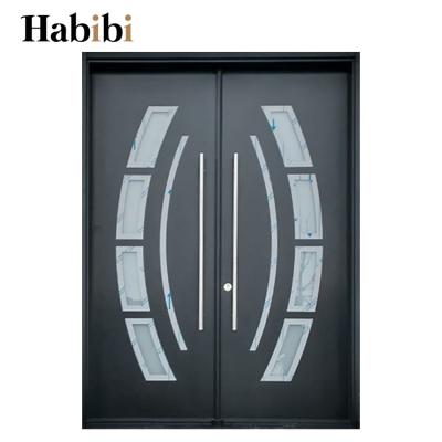 China High Quality Sound Proof Bullet Proof Front Modern Steel Security Door Exterior Residential Residential for sale