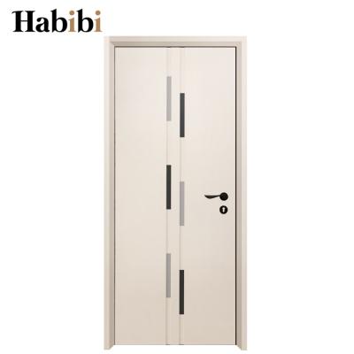 China Cost performance Guangdong cheap price residential interior modern designs melamine wood door for sale