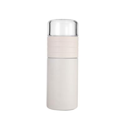 China PORTABLE Stainless Steel Thermos with 3 Tiers Tea Infuser Thermos Japanese Style Stainless Steel Thermos 304 Stainless Steel for sale