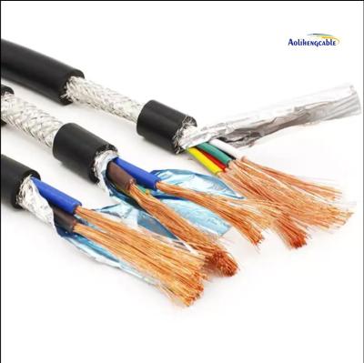 China 2 3 4 5 6 Kern RVVP abgeschirmtes Kabel 5,5 mm-8 mm OD Hohe Haltbarkeit zu verkaufen